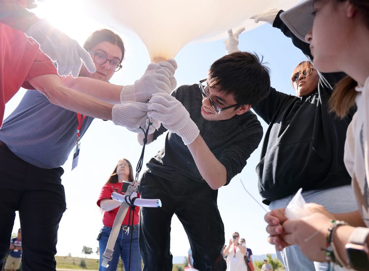 (PHOTOS) Excessive-altitude balloon launched at Casper School for upcoming eclipse examine
